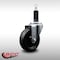 Service Caster 4'' SS Phenolic Wheel Swivel 1-1/8'' Expanding Stem Caster SCC-SSEX20S414-PHS-118 - alternate 4
